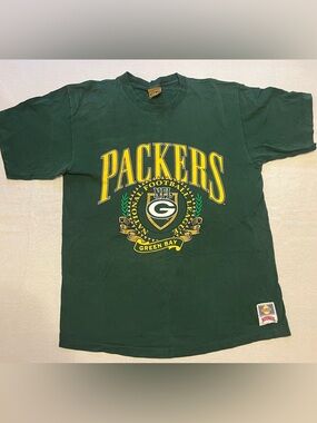 Vintage Nutmeg Green Bay Packers NFL XL Shirt